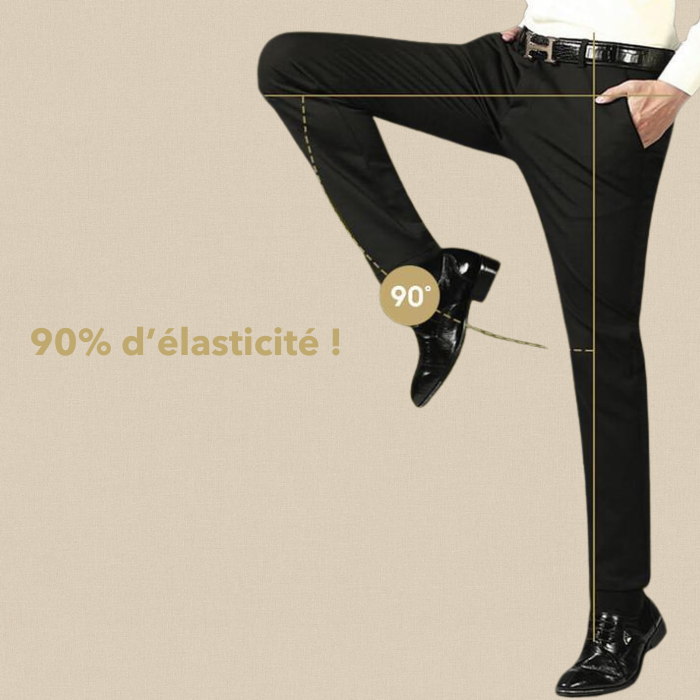 Pantalon Classique Élastique - Essentio™